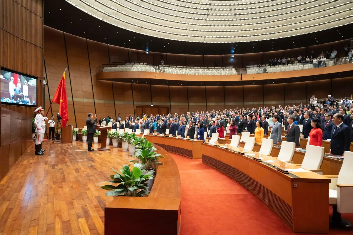 Đồng ch&iacute; Trần Thanh Mẫn t&aacute;i đắc cử Chủ tịch Quốc hội - Ảnh 2.