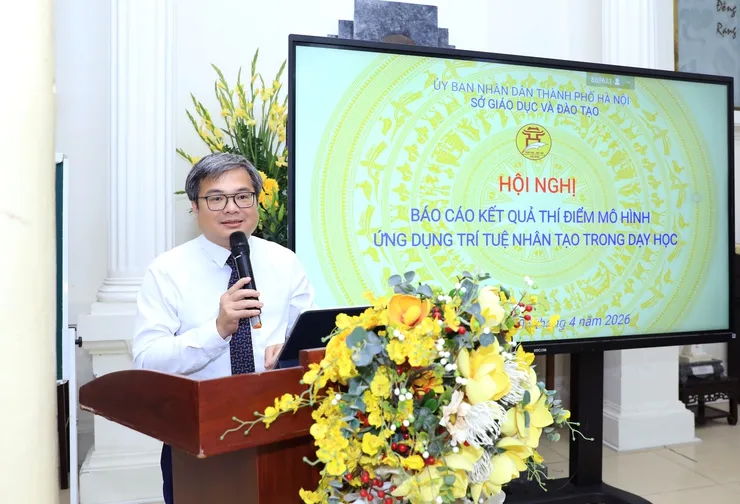 Thí điểm AI trong dạy học: Học sinh chủ động, giáo viên giữ vai trò trung tâm - Ảnh 4.