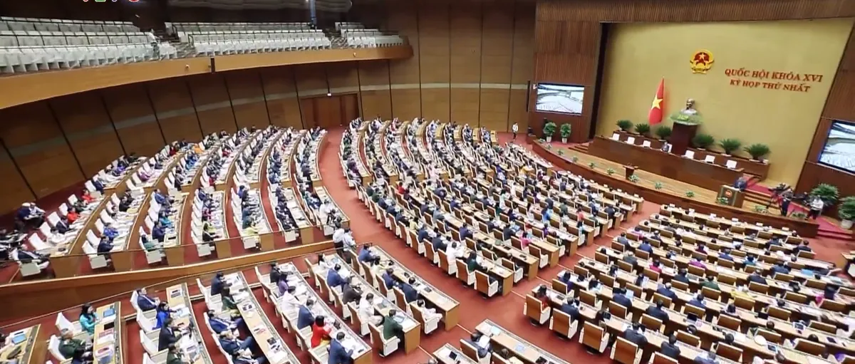 Khai mạc trọng thể Kỳ họp thứ Nhất, Quốc hội kho&aacute; XVI- Ảnh 1.