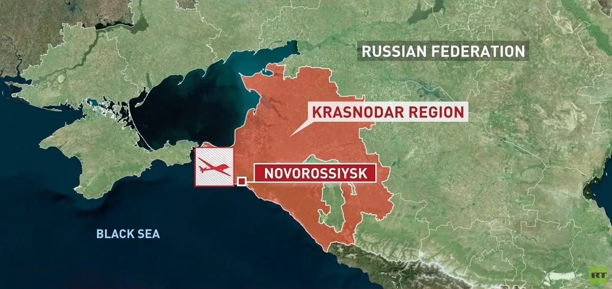 UAV Ukraine nhắm mục ti&ecirc;u v&agrave;o trung t&acirc;m dầu mỏ c&oacute; li&ecirc;n hệ với Mỹ ở Nga - Ảnh 1.