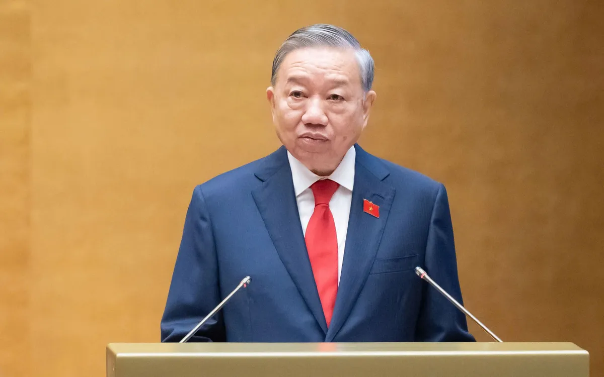 Tổng Bí thư, Chủ tịch nước Tô Lâm phát biểu nhậm chức