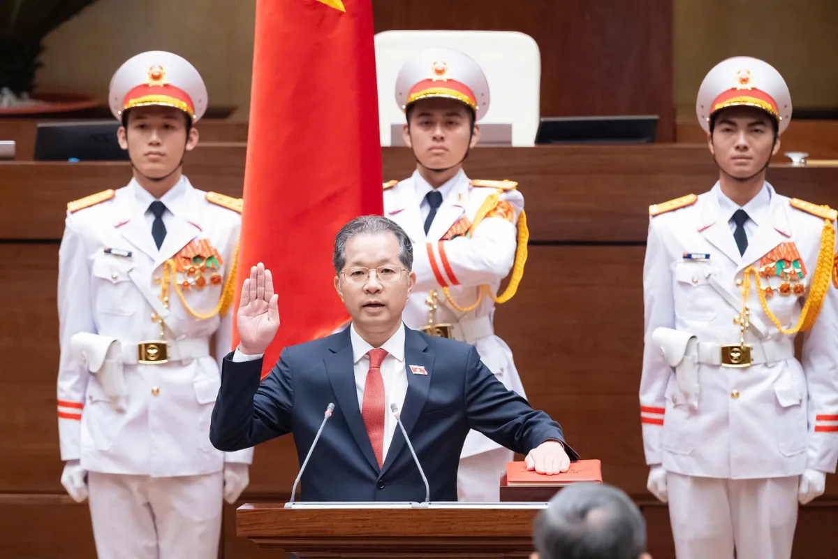 Chánh án Nguyễn Văn Quảng: Đổi mới mạnh mẽ hoạt động xét xử, lấy công bằng, nghiêm minh và nhân văn làm nền tảng - Ảnh 2.