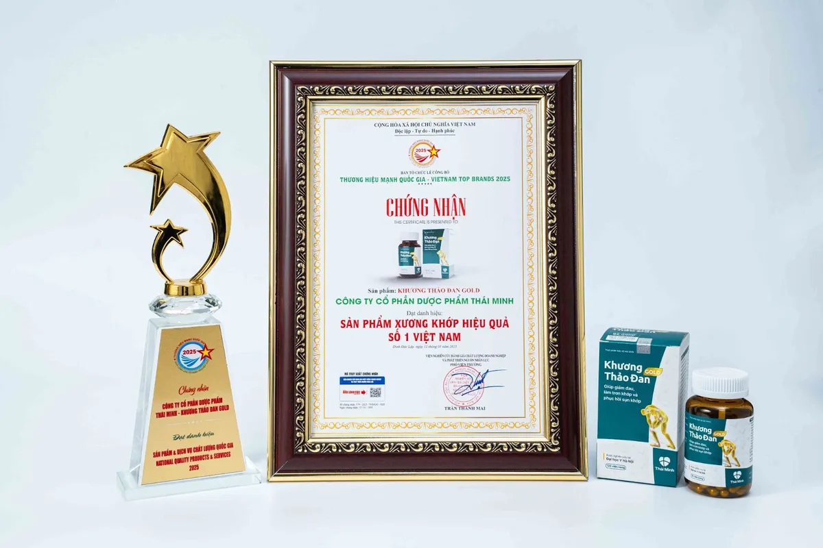 Khương Thảo Đan Gold - Sản phẩm xương khớp hiệu quả số 1 Việt Nam- Ảnh 2.