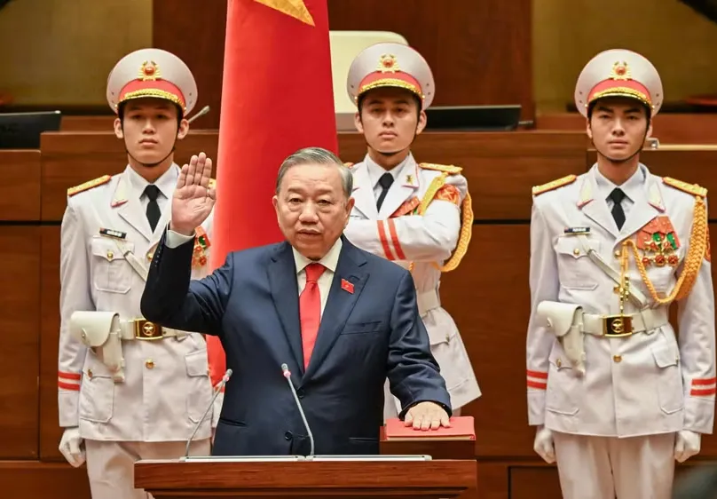 Điện, thư chúc mừng Tổng Bí thư, Chủ tịch nước Tô Lâm - Ảnh 1.