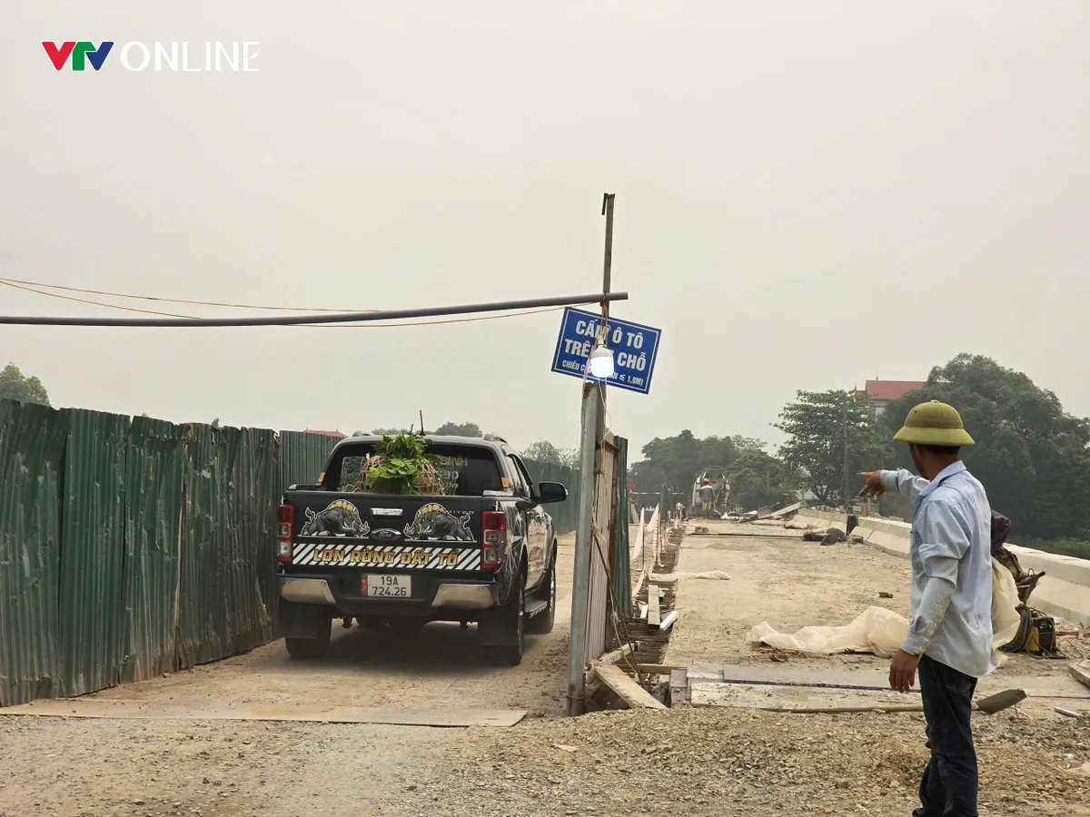 Ph&uacute; Thọ: Gấp r&uacute;t sửa chữa cầu Tứ Mỹ, phấn đấu th&ocirc;ng xe dịp 30/4 - Ảnh 5.