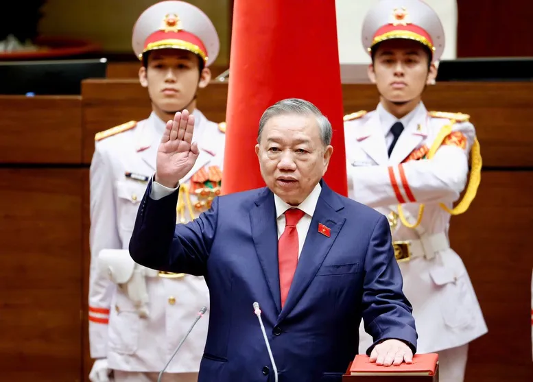 Cử tri và Nhân dân đồng tình, ủng hộ thông điệp của Tổng Bí thư, Chủ tịch nước Tô Lâm - Ảnh 1.