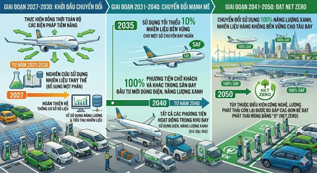Hàng không Việt Nam tiến tới Net Zero: Thách thức hạ tầng và áp lực chi phí nhiên liệu - Ảnh 2.