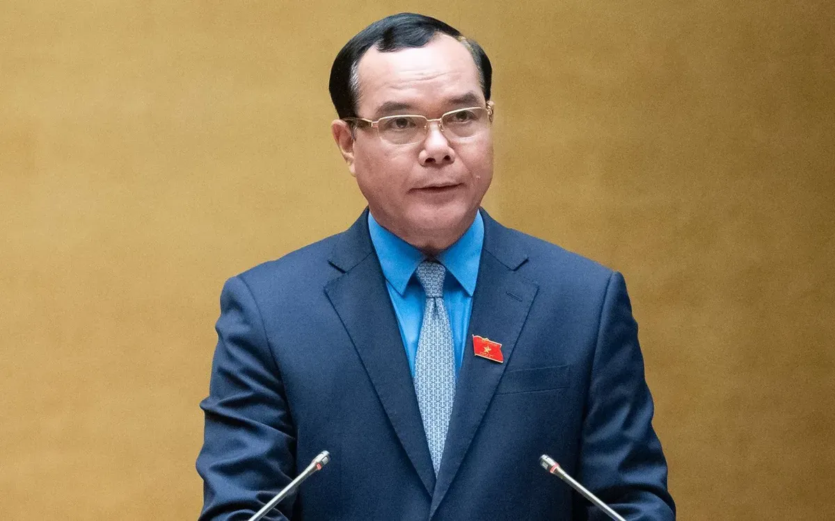 Quốc hội phê chuẩn bổ nhiệm đồng chí Nguyễn Đình Khang làm Bộ trưởng Bộ Dân tộc và Tôn giáo- Ảnh 1. Quốc hội phê chuẩn bổ nhiệm đồng chí Nguyễn Đình Khang làm Bộ trưởng Bộ Dân tộc và Tôn giáo- Ảnh 1.