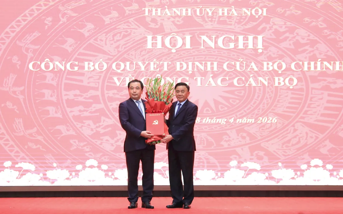 Ông Trần Đức Thắng làm Bí thư Thành ủy Hà Nội khóa XVIII - Ảnh 1.