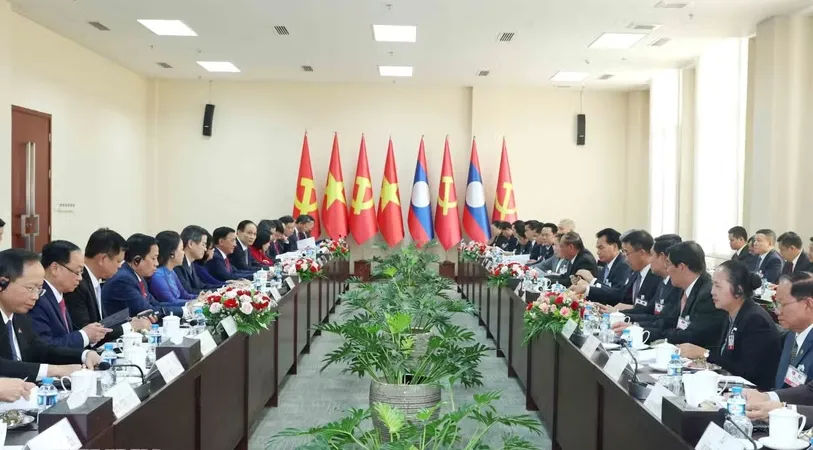 L&agrave;m s&acirc;u sắc hơn nữa nội h&agrave;m &ldquo;gắn kết chiến lược&rdquo; trong quan hệ Việt Nam-L&agrave;o - Ảnh 2.