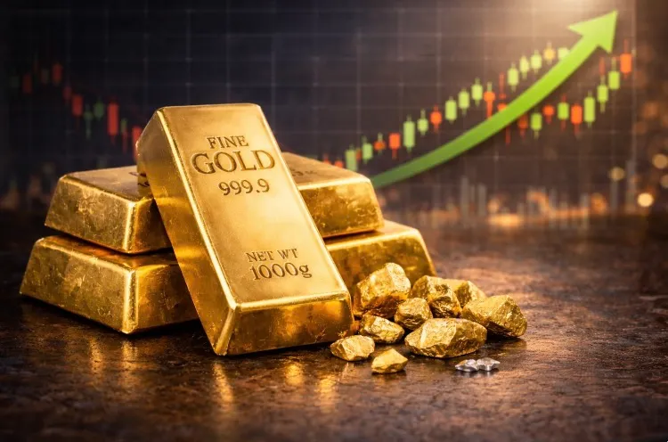 Giá vàng hướng mốc 6.000 USD/ounce, nhưng biến động mạnh chưa từng có- Ảnh 1. Giá vàng hướng mốc 6.000 USD/ounce, nhưng biến động mạnh chưa từng có- Ảnh 1.