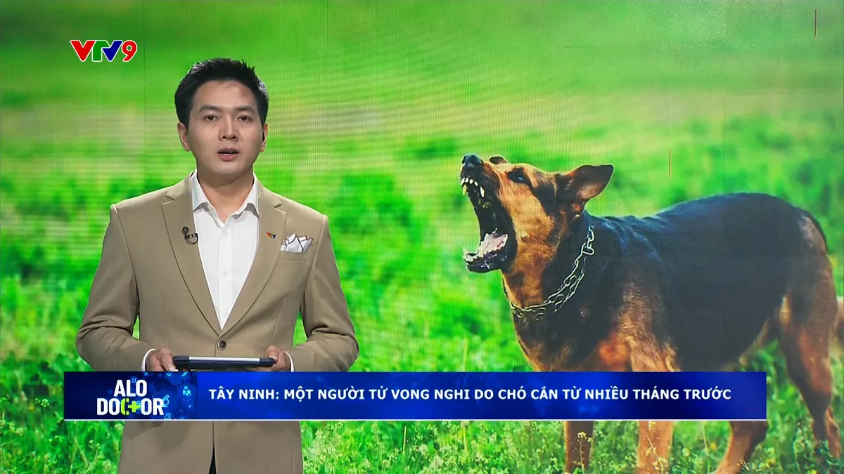 Alo Doctor (10/04/2026): Một người tử vong nghi do chó cắn từ nhiều tháng trước