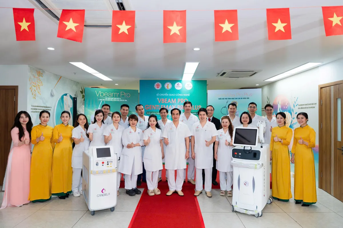 Bệnh viện Trung ương Qu&acirc;n đội 108 tiếp nhận hệ thống laser thế hệ mới, n&acirc;ng tầm điều trị da liễu &ndash; thẩm mỹ- Ảnh 1.