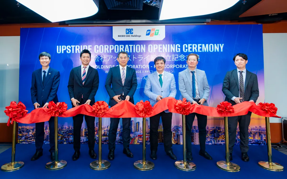 FPT hợp tác CAC Holdings thành lập Công ty Cổ phần UPSTRIDE, hướng tới thúc đẩy chuyển đổi số khu vực