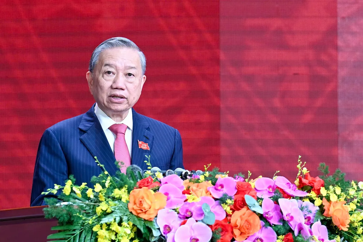 Tổng B&iacute; thư, Chủ tịch nước T&ocirc; L&acirc;m gửi thư ch&uacute;c mừng Ng&agrave;y truyền thống lực lượng tham mưu C&ocirc;ng an nh&acirc;n d&acirc;n - Ảnh 1.