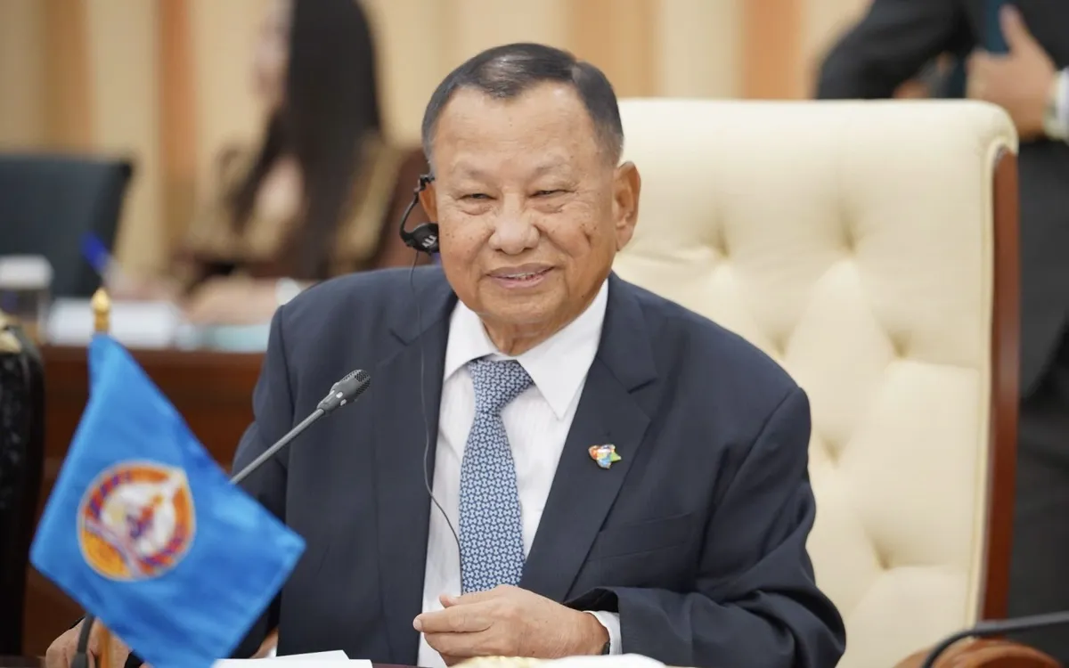 Thường trực Ban B&iacute; thư hội đ&agrave;m với Ph&oacute; Chủ tịch Đảng Nh&acirc;n d&acirc;n Campuchia - Ảnh 3.