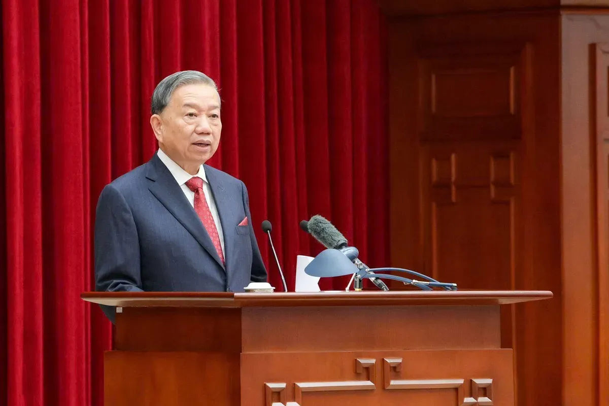 Tổng B&iacute; thư T&ocirc; L&acirc;m k&yacute; ban h&agrave;nh Quy định mới về c&ocirc;ng t&aacute;c ch&iacute;nh trị, tư tưởng trong Đảng- Ảnh 1.