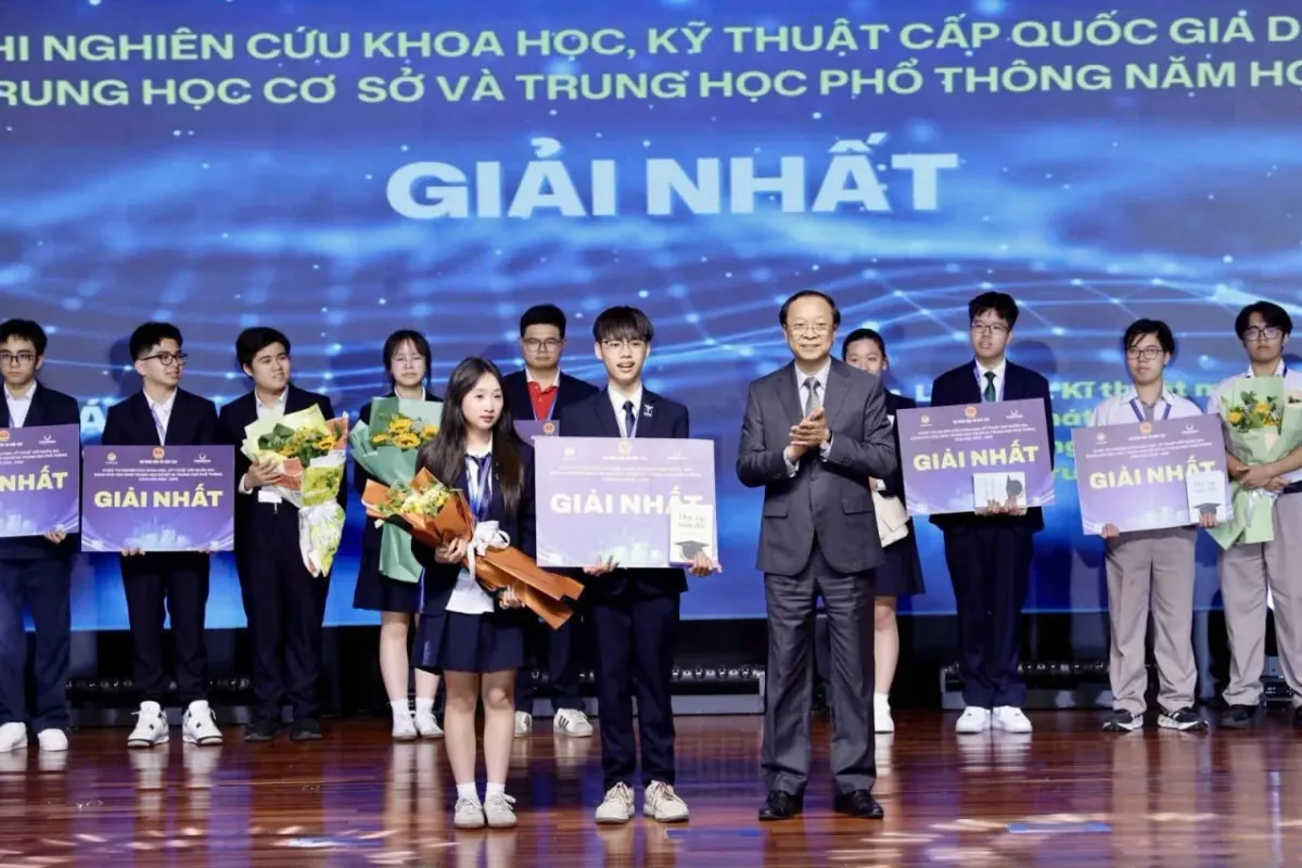 Bộ GD-ĐT: Dự án đoạt giải nhất khoa học kỹ thuật không sao chép, đạo văn - Ảnh 1.