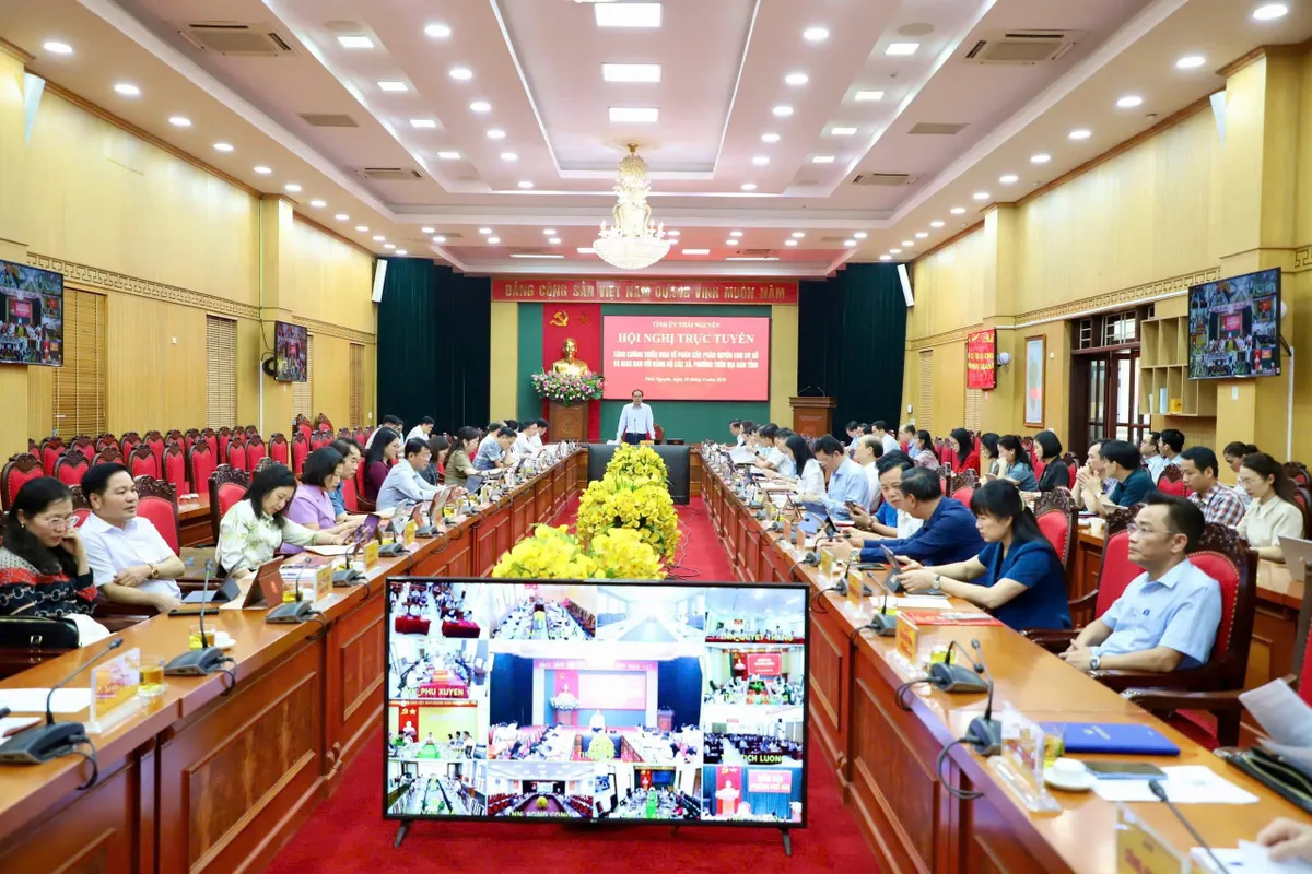 Thái Nguyên: "Mở nút thắt" phân cấp, phân quyền, khơi thông nguồn lực từ cơ sở - Ảnh 3.