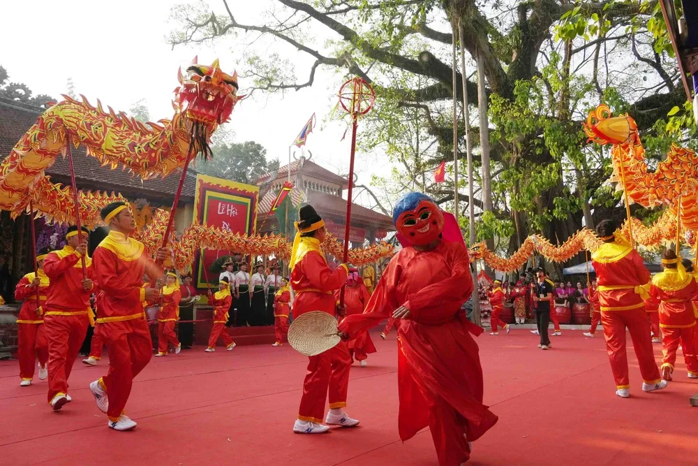 Điện Biên: Đặc sắc lễ hội Đền Hoàng Công Chất - Ảnh 5.