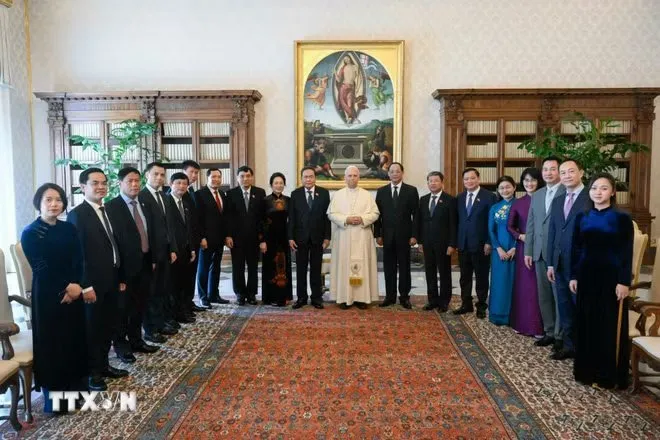 Hướng tới nâng tầm quan hệ Việt Nam-Toà Thánh lên giai đoạn phát triển mới - Ảnh 1.