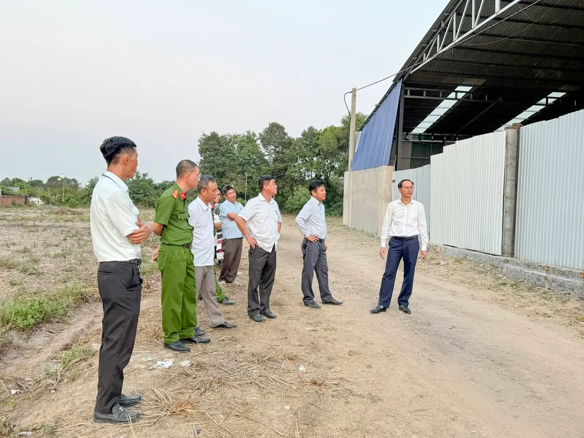 TP Hồ Ch&iacute; Minh: Ph&aacute;t hiện 2 trường hợp x&acirc;y dựng tr&ecirc;n đất n&ocirc;ng nghiệp - Ảnh 1.