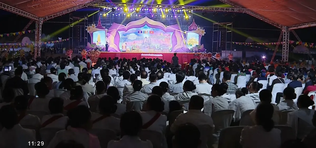 Chương tr&igrave;nh nghệ thuật &ldquo;Ng&ocirc;i ch&ugrave;a hữu nghị Việt &ndash; L&agrave;o&rdquo;- Ảnh 2.