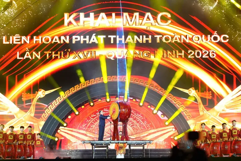 Khai mạc Li&ecirc;n hoan Ph&aacute;t thanh to&agrave;n quốc lần thứ XVII tại Quảng Ninh- Ảnh 1.