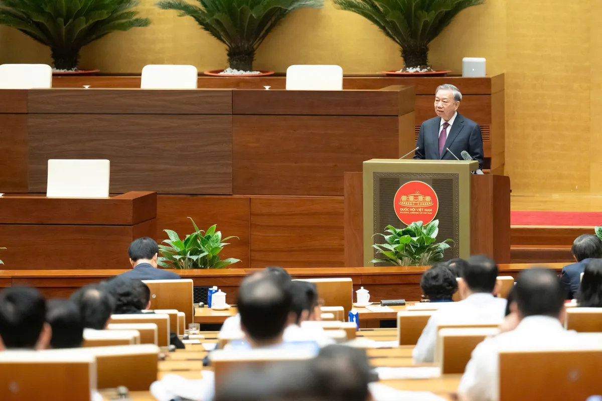 Ph&aacute;t biểu của Tổng B&iacute; thư, Chủ tịch nước T&ocirc; L&acirc;m tại Hội nghị to&agrave;n quốc qu&aacute;n triệt Nghị quyết Hội nghị Trung ương 2 - Ảnh 2.