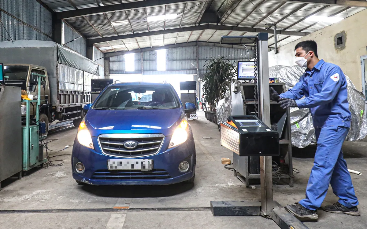 Đề xuất bỏ giấy hẹn đăng k&yacute; xe khi l&agrave;m thủ tục đăng kiểm - Ảnh 1.