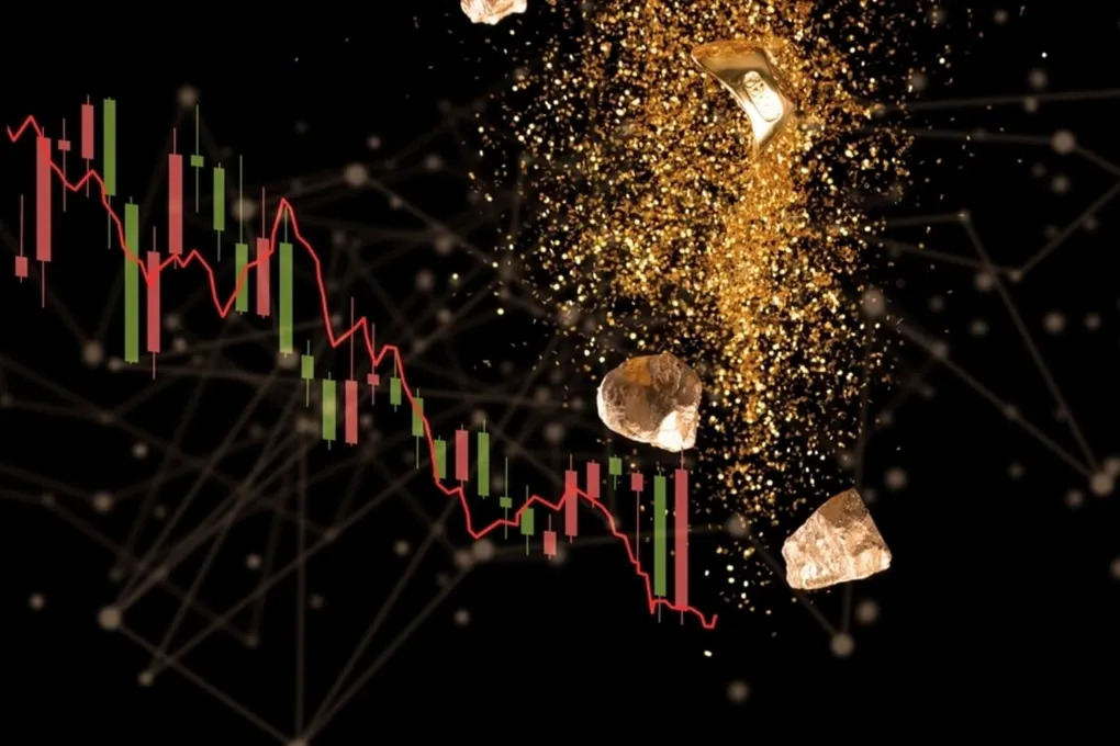 Giá vàng lao dốc sau lệnh phong tỏa eo biển Hormuz, ngân hàng Trung ương vẫn âm thầm gom- Ảnh 1. Giá vàng lao dốc sau lệnh phong tỏa eo biển Hormuz, ngân hàng Trung ương vẫn âm thầm gom- Ảnh 1.