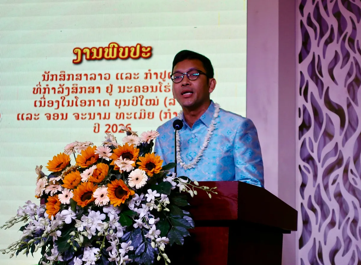 L&atilde;nh đạo TP Hồ Ch&iacute; Minh gặp gỡ, ch&uacute;c Tết sinh vi&ecirc;n L&agrave;o v&agrave; Campuchia - Ảnh 4.