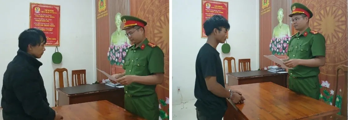 Giả danh c&ocirc;ng an tuần tra đ&ecirc;m, 2 thanh ni&ecirc;n d&ugrave;ng s&uacute;ng nhựa cướp t&agrave;i sản- Ảnh 1.