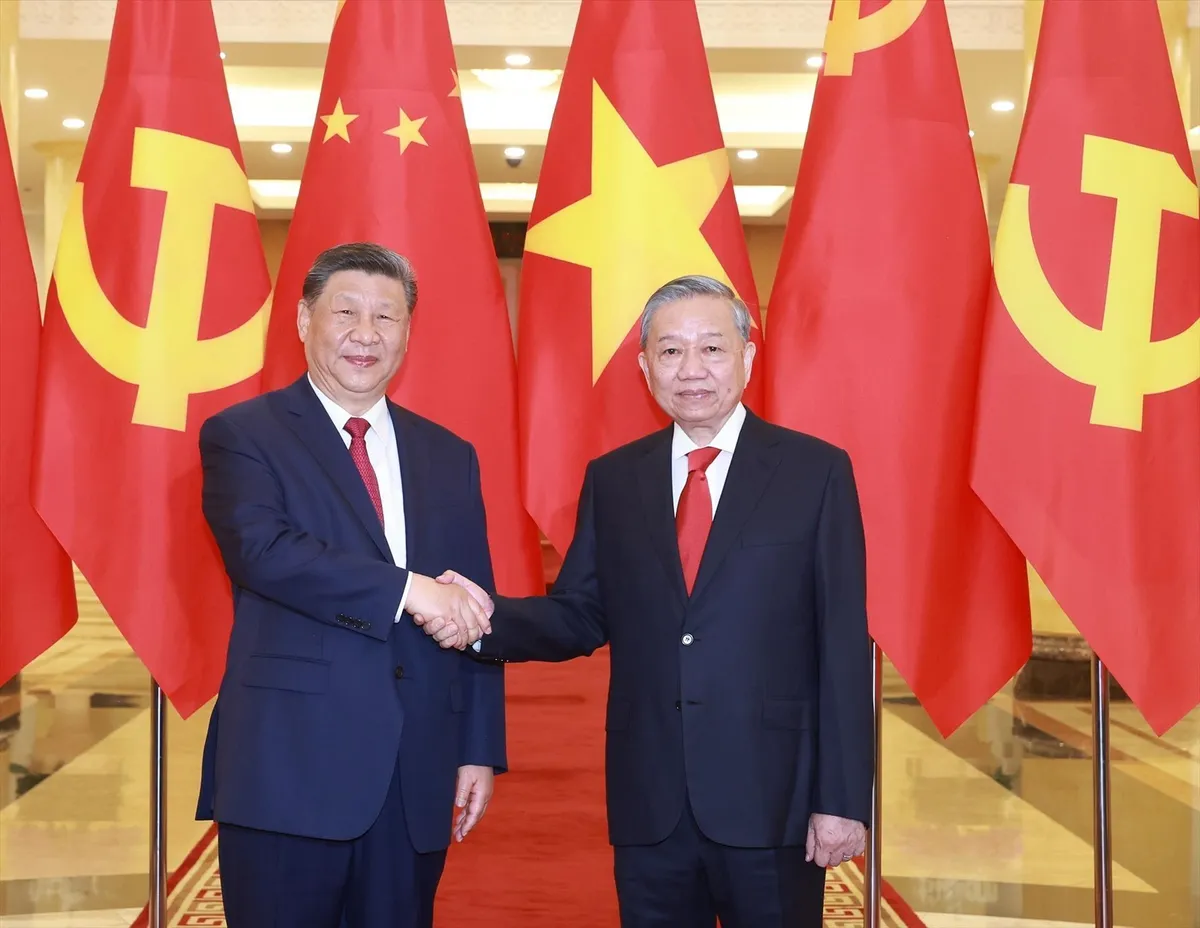 3 ý nghĩa đặc biệt trong chuy&ecirc;́n thăm c&acirc;́p Nhà nước đ&ecirc;́n Trung Qu&ocirc;́c của T&ocirc;̉ng Bí thư, Chủ tịch nước T&ocirc; L&acirc;m - Ảnh 1.