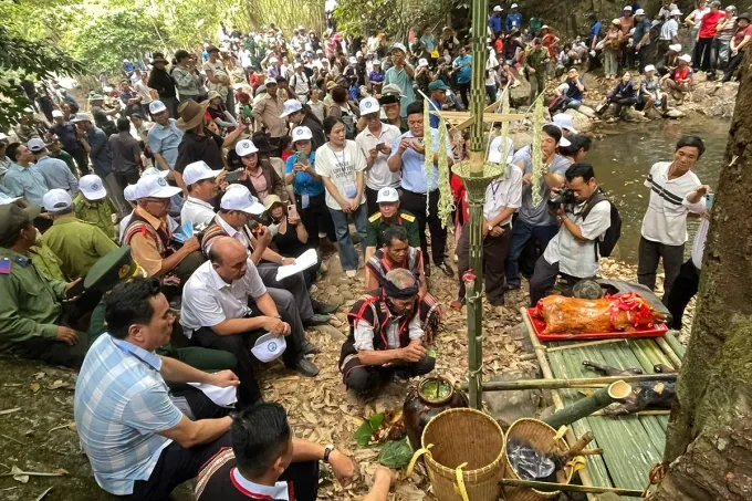 Lễ cúng rừng ở Gia Lai: Nét văn hóa tâm linh gắn với ý thức bảo vệ thiên nhiên- Ảnh 1. Lễ cúng rừng ở Gia Lai: Nét văn hóa tâm linh gắn với ý thức bảo vệ thiên nhiên- Ảnh 1.