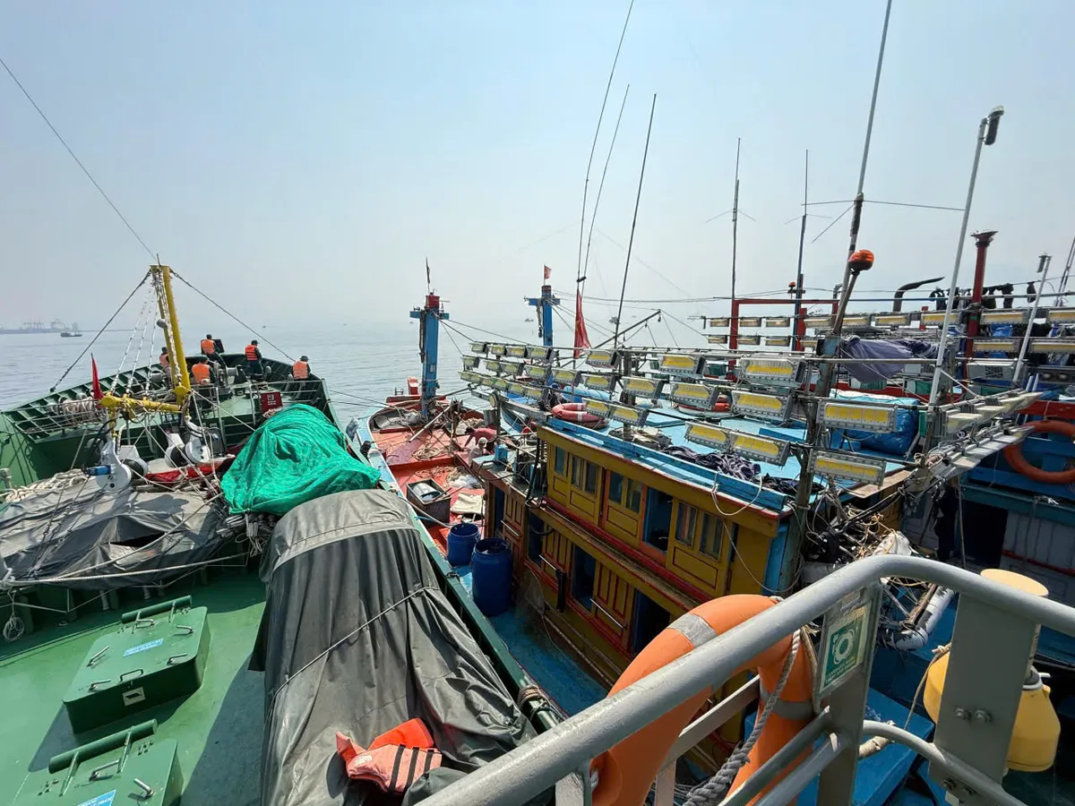 Đ&agrave; Nẵng: Hải đội D&acirc;n qu&acirc;n thường trực kịp thời cứu hộ t&agrave;u c&aacute; gặp nạn tr&ecirc;n biển- Ảnh 1.