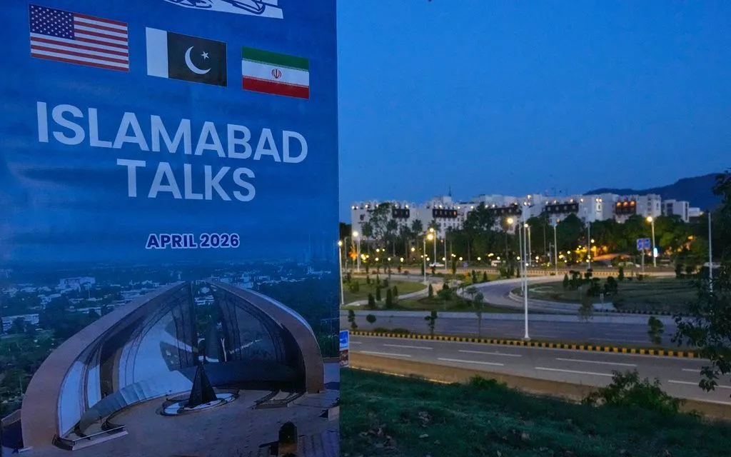 Cuộc đàm phán Mỹ - Iran đã diễn ra tại Islamabad, Pakistan hôm 12/4 (Ảnh: AP)