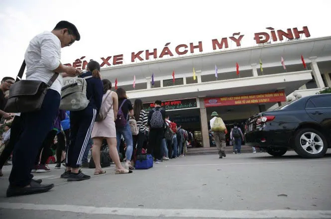 Bến xe H&agrave; Nội chuẩn bị sẵn s&agrave;ng cho cao điểm vận tải h&agrave;nh kh&aacute;ch - Ảnh 1.