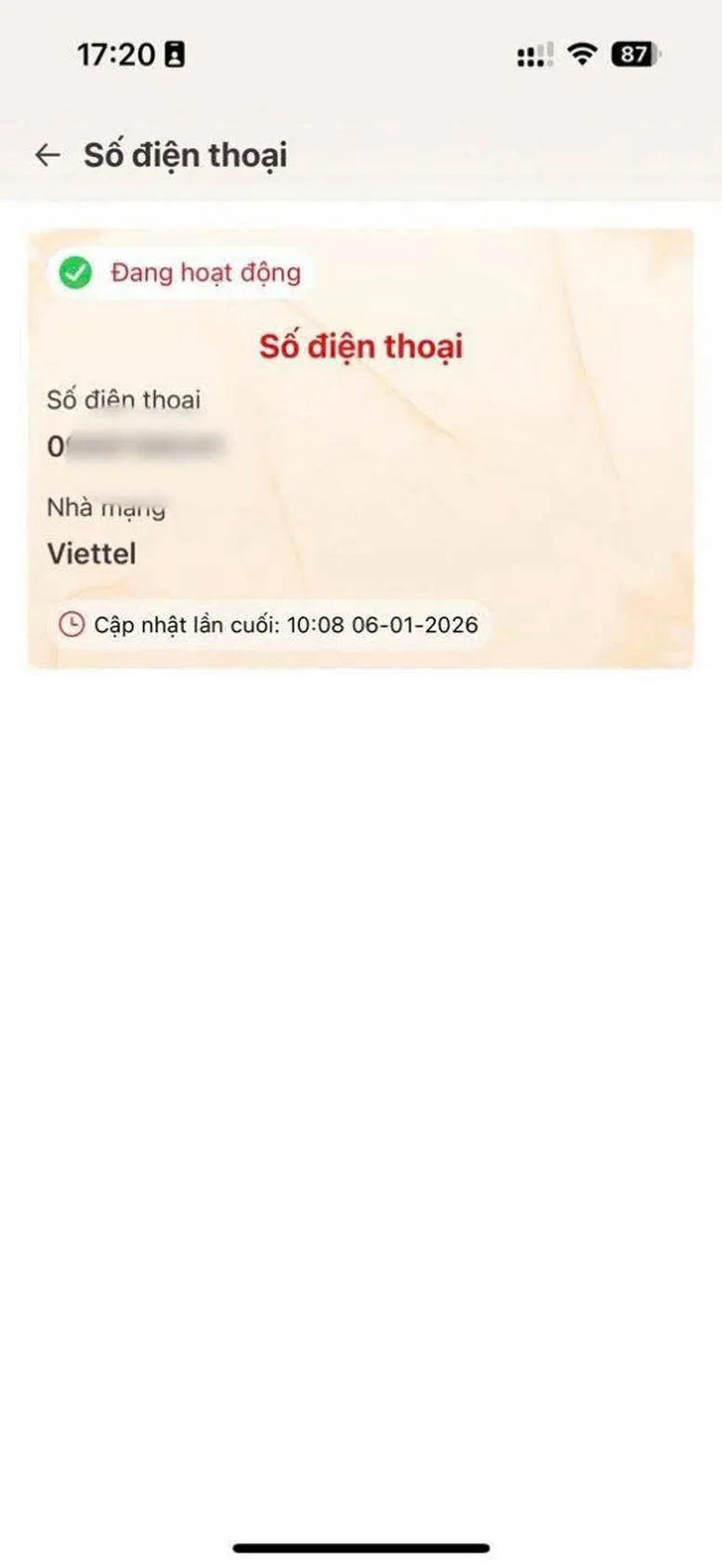 C&aacute;c bước x&aacute;c thực th&ocirc;ng tin SIM ch&iacute;nh chủ tr&ecirc;n ứng dụng VNeID - Ảnh 12.