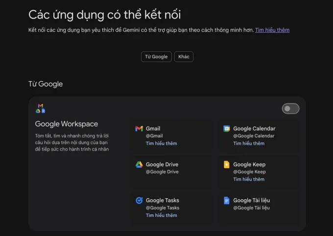 Google triển khai &ldquo;Tr&iacute; th&ocirc;ng minh c&aacute; nh&acirc;n&rdquo; Gemini tại Việt Nam- Ảnh 1.