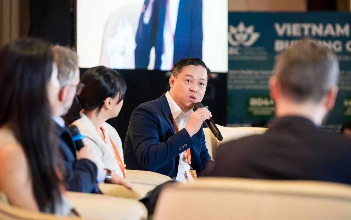 Ông Thái Hoàng Quỳnh, Giám đốc Kinh Doanh Ban Năng lượng, Schneider Electric Việt Nam và Campuchia cho biết nếu năng lượng được vận hành thông minh, tăng trưởng sẽ được thúc đẩy mạnh mẽ. Ảnh: Thanh Viết Lê