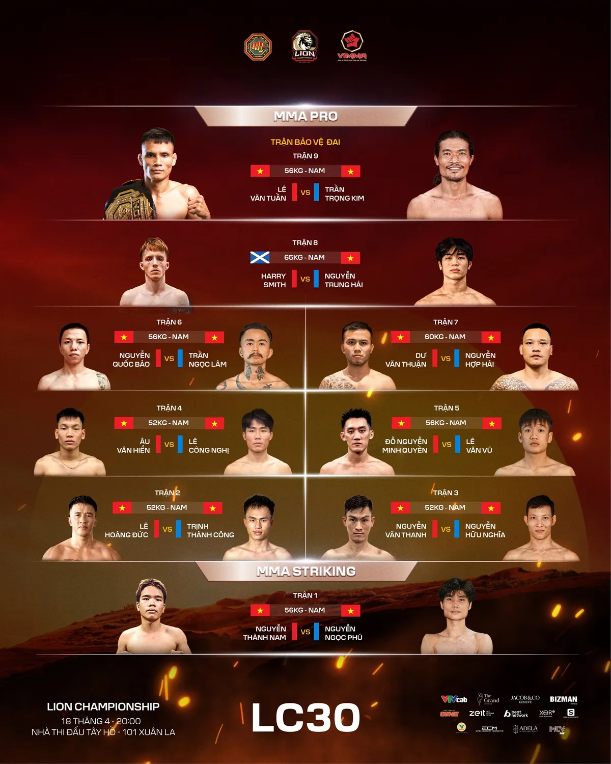 LION Championship trở lại với trận bảo vệ đai v&ocirc; địch hạng 56kg của L&ecirc; Văn Tuần- Ảnh 2.