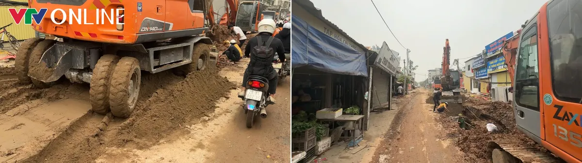 H&agrave; Nội: B&ugrave;n đất tr&agrave;n ra tuyến Ph&uacute; Diễn &ndash; Trại G&agrave;, tiềm ẩn nguy cơ mất an to&agrave;n giao th&ocirc;ng - Ảnh 3.