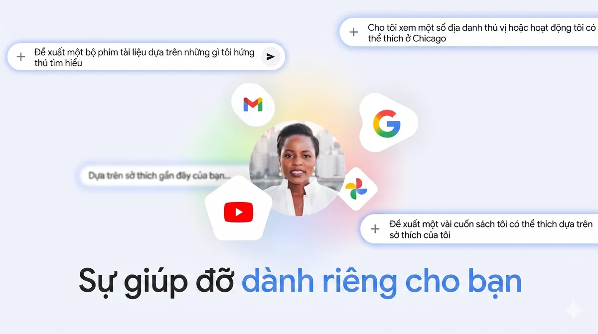 Google triển khai t&iacute;nh năng tr&iacute; th&ocirc;ng minh c&aacute; nh&acirc;n cho người d&ugrave;ng Gemini tại Việt Nam - Ảnh 1.