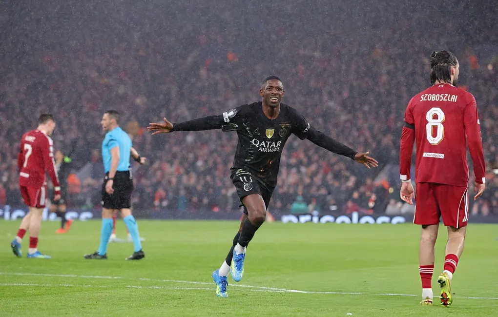 PSG hạ Liverpool ngay tại Anfield, hiên ngang vào bán kết Champions League- Ảnh 1. PSG hạ Liverpool ngay tại Anfield, hiên ngang vào bán kết Champions League- Ảnh 1.