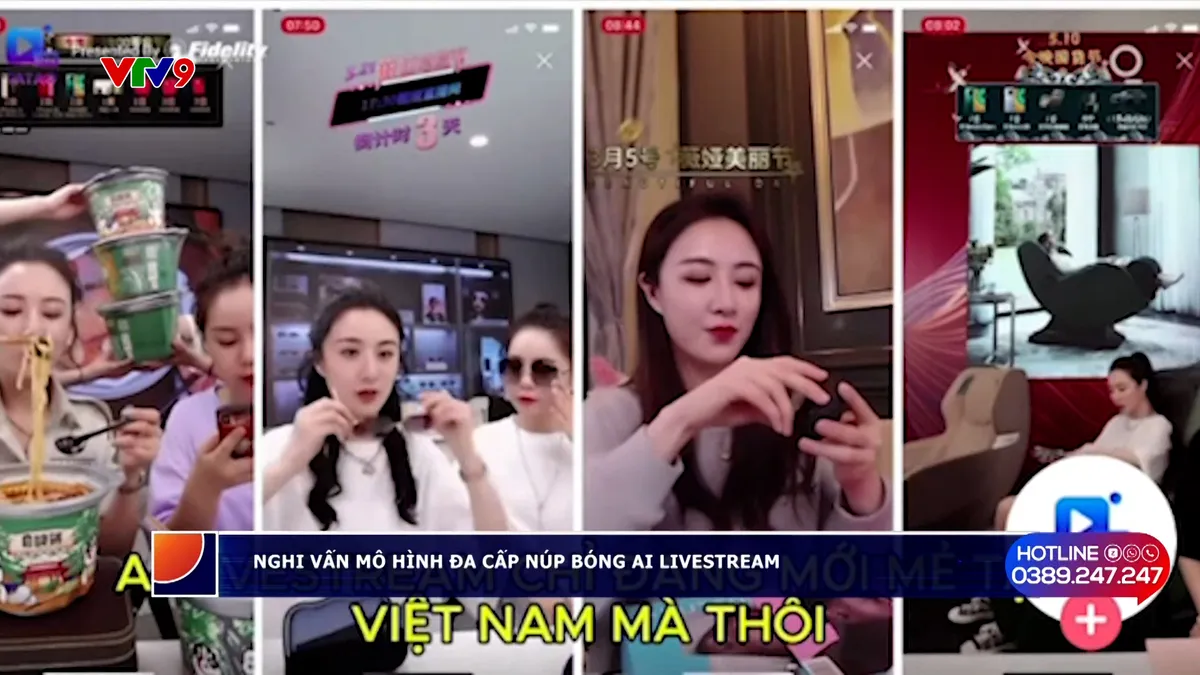 Alo V9 (15/4/2026): Nghi vấn mô hình đa cấp núp bóng A.I Livestream