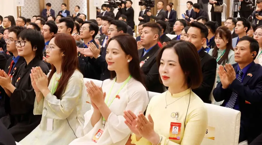 Tổng B&iacute; thư, Chủ tịch nước T&ocirc; L&acirc;m: Thanh ni&ecirc;n tiếp tục l&agrave; cầu nối quan trọng vun đắp t&igrave;nh hữu nghị Việt - Trung - Ảnh 5.