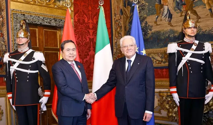 Việt Nam - Italy nhất tr&iacute; tăng cường ủng hộ lẫn nhau tại c&aacute;c tổ chức quốc tế- Ảnh 1.