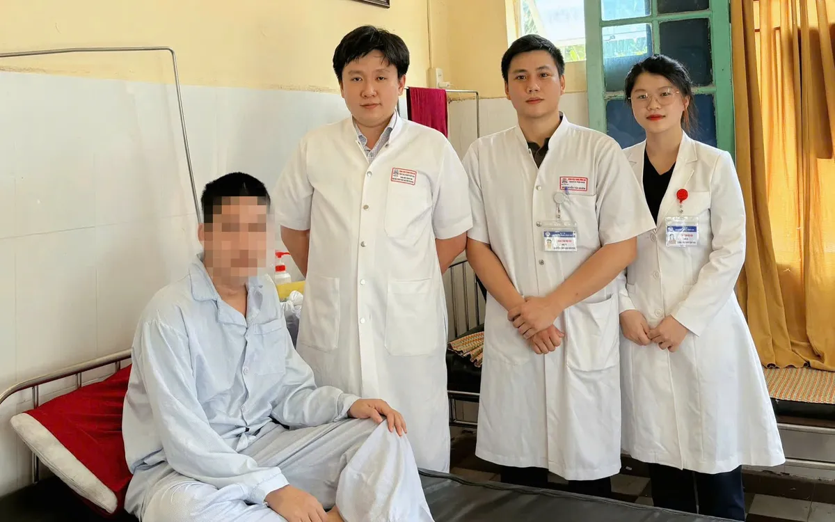 Bệnh nhân đã hồi phục sau quá trình điều trị