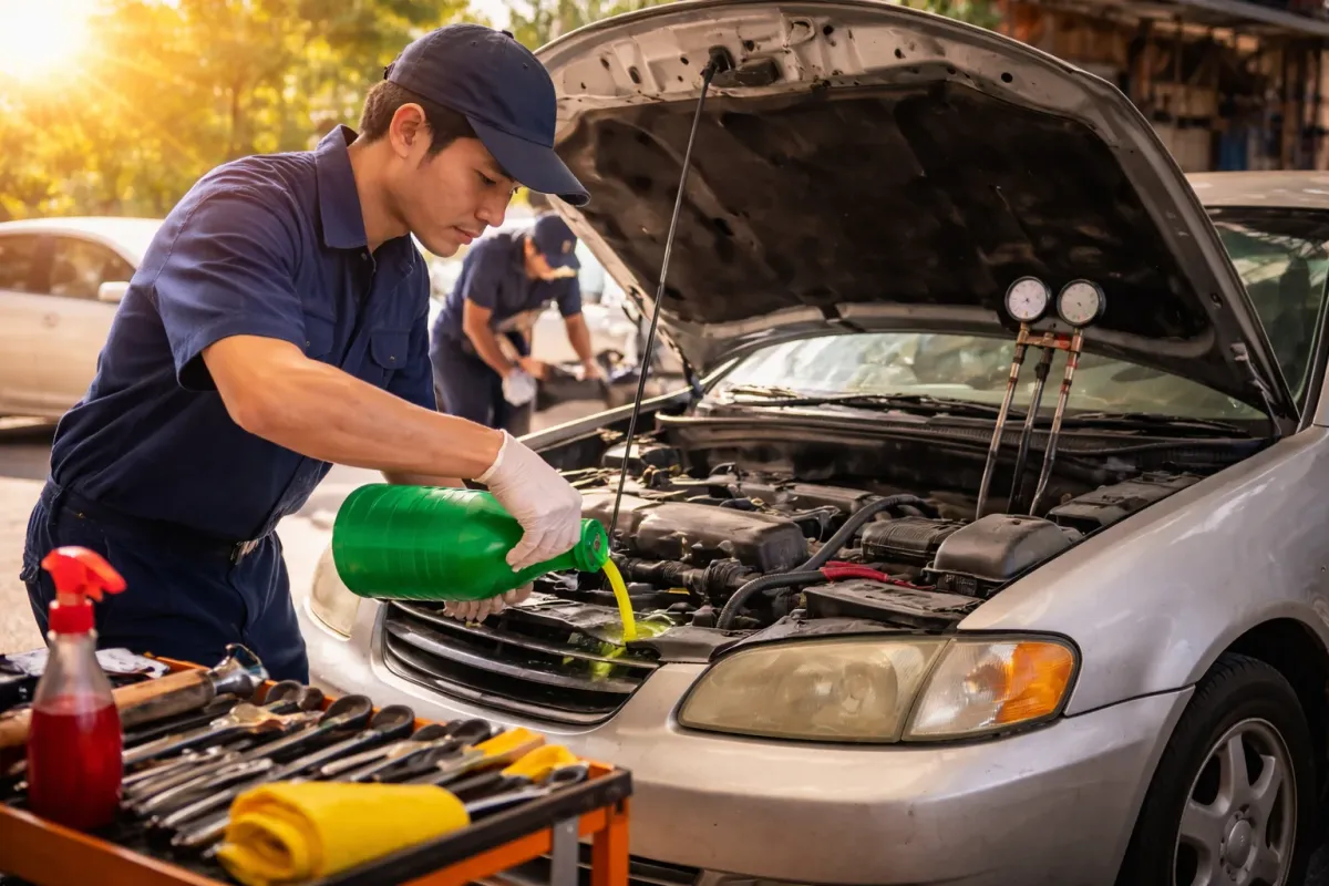 Bảo dưỡng &ocirc; t&ocirc; m&ugrave;a h&egrave;: Giải ph&aacute;p tiết kiệm chi ph&iacute; v&agrave; đảm bảo an to&agrave;n- Ảnh 1.